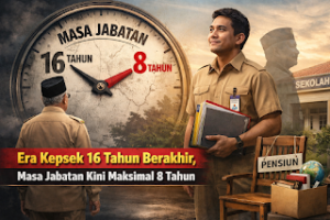 Ada Apa Ya ??? Pelantikan Kepala Sekolah SMAN/SMKN Yang Seharusnya Menjadi Guru Biasa,Karna Telah Menjabat 2 periode